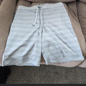 OP Men's Swim Board Shorts - Light Gray